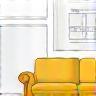 Icône de conception de mobilier